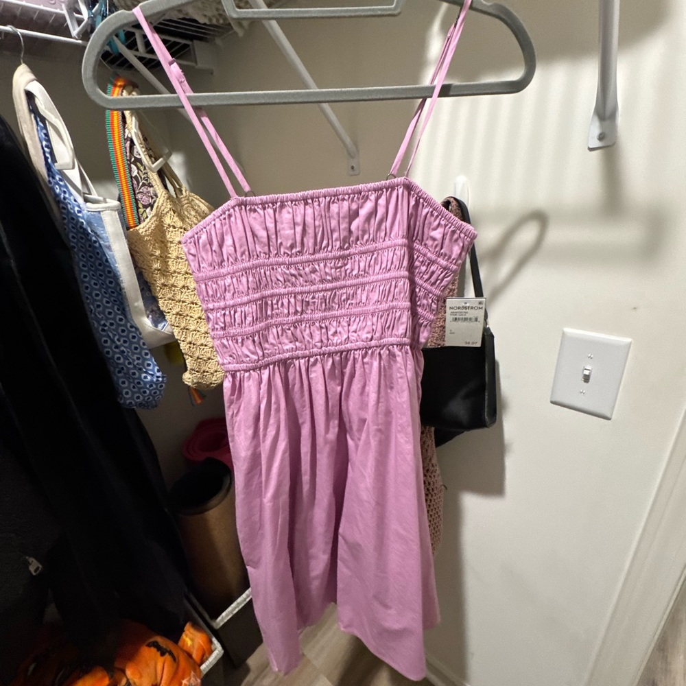 H&M Pink Ruched Dress - Picture 3 of 3